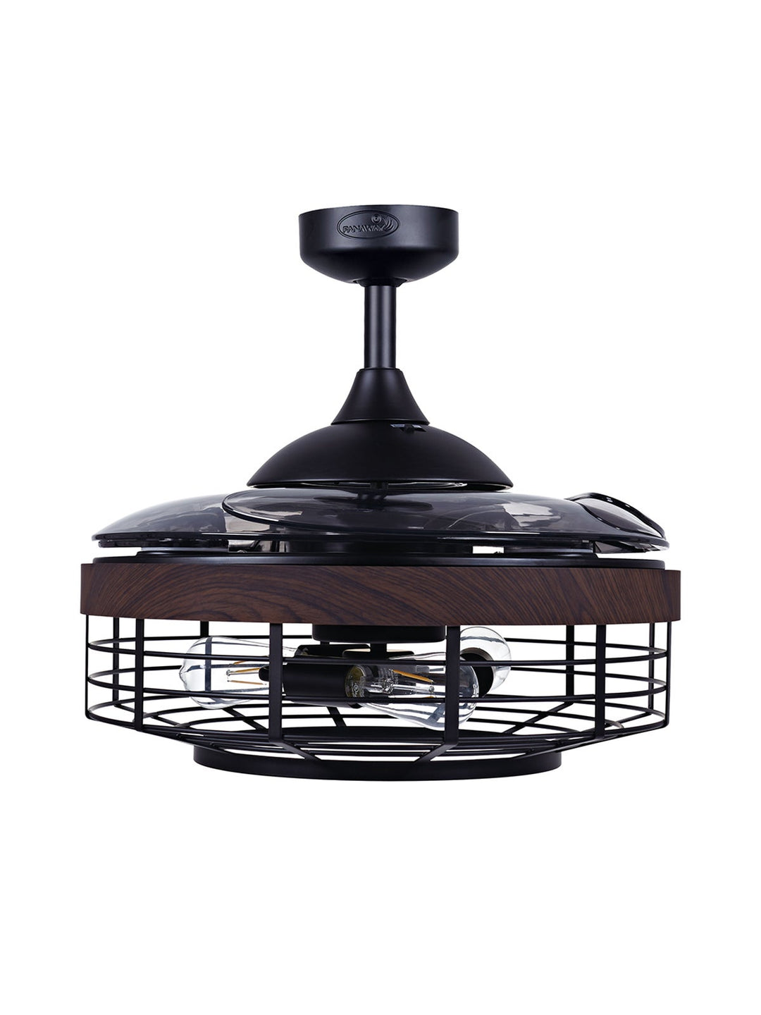 Fanaway Montclair 48" Retractable Blade Ceiling Fan with LED Light