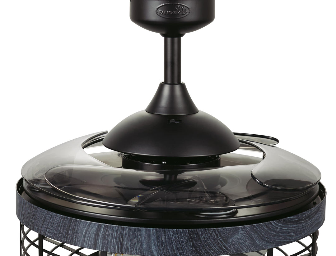 Fanaway Montclair 48" Retractable Blade Ceiling Fan with LED Light
