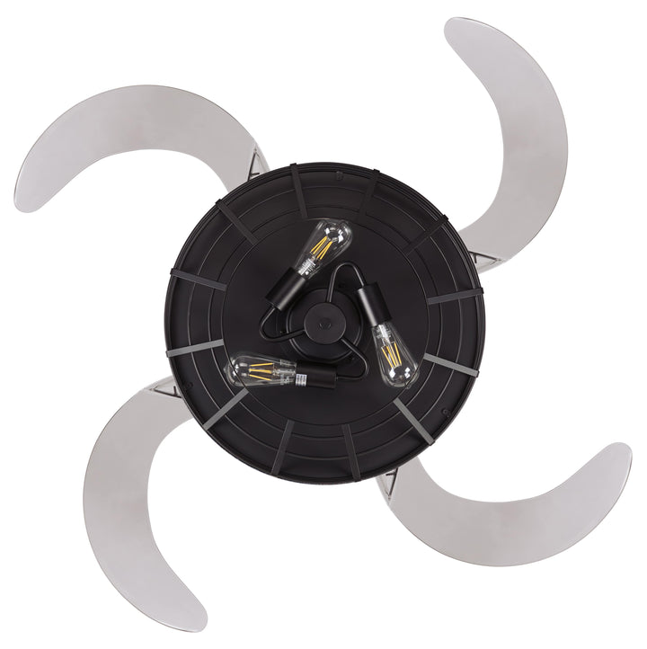 Fanaway Montclair 48" Retractable Blade Ceiling Fan with LED Light