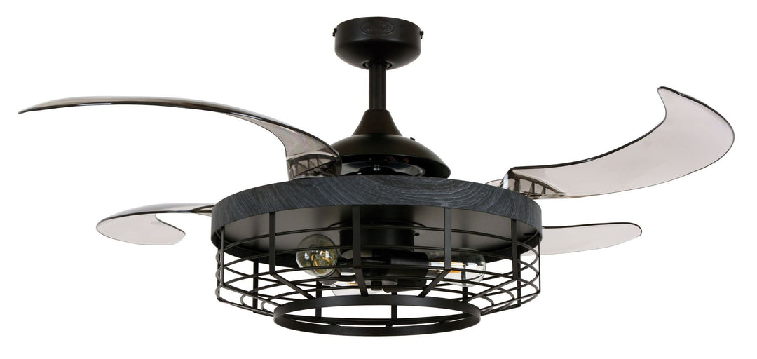 Fanaway Montclair 48" Retractable Blade Ceiling Fan with LED Light
