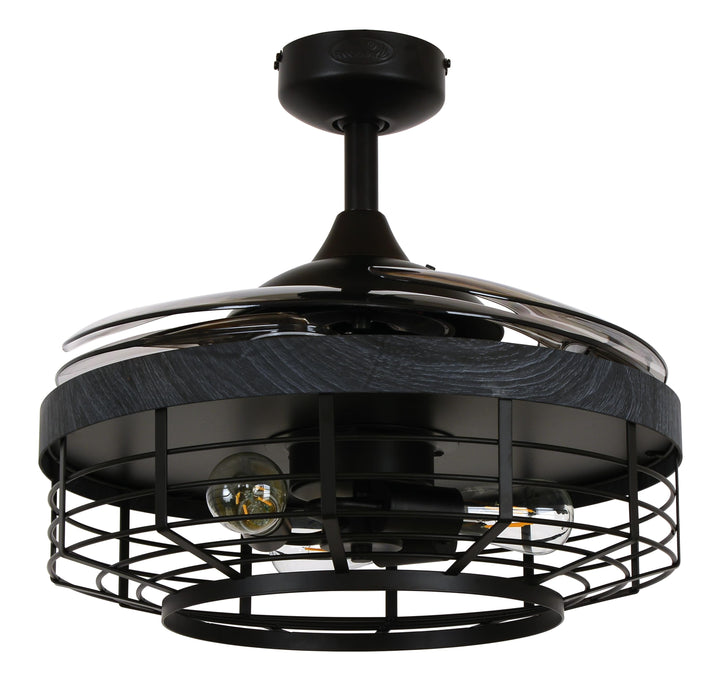 Fanaway Montclair 48" Retractable Blade Ceiling Fan with LED Light