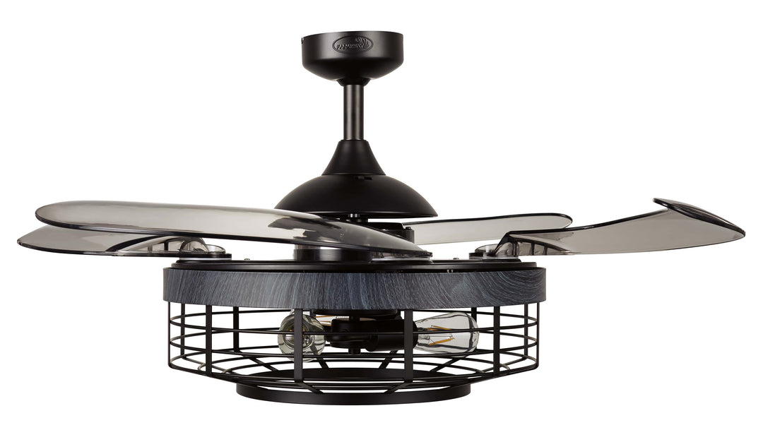 Fanaway Montclair 48" Retractable Blade Ceiling Fan with LED Light
