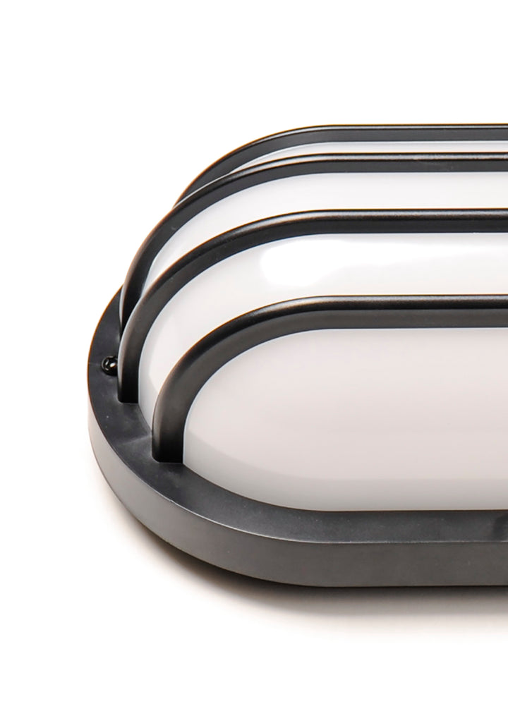 Bulwark 1-Light LED Outdoor Wall Sconce Black alternate view