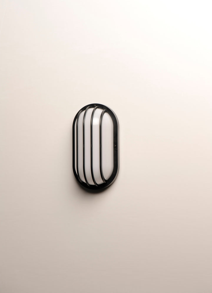Bulwark 1-Light LED Outdoor Wall Sconce Black alternate view