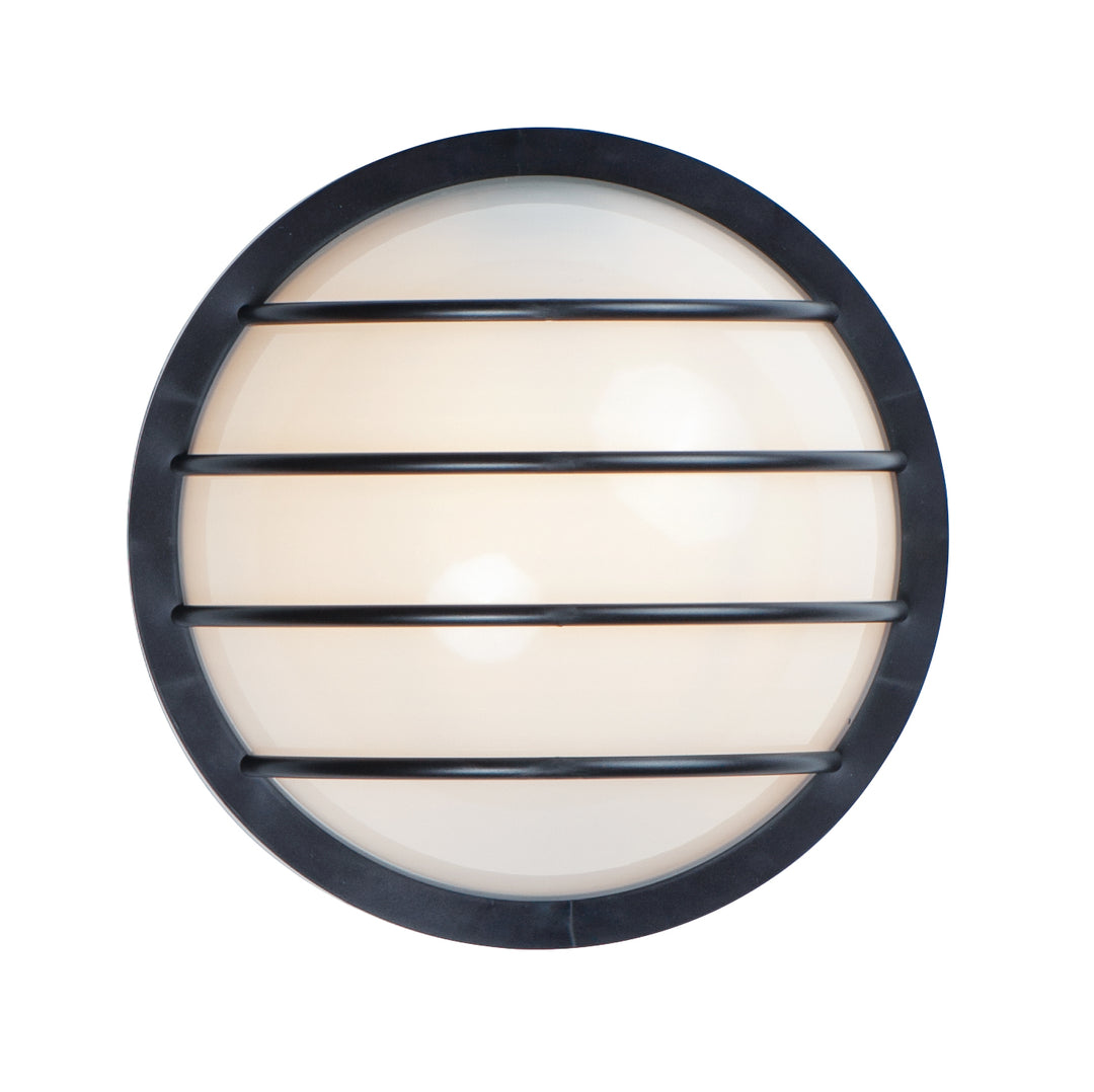 Bulwark 1-Light LED Outdoor Wall Sconce Black
