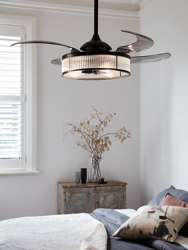 Fanaway Corbelle 48" Retractable Blade Ceiling Fan with Light