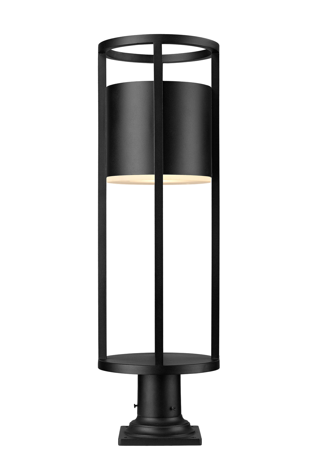 Luca - LED 1 Light Outdoor Pier Mount Light (517PHB-533PM-BK)