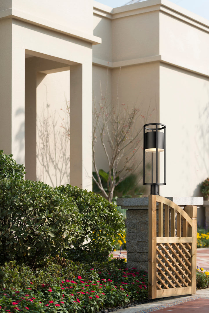 Luca - LED 1 Light Outdoor Pier Mount Light (517PHB-533PM-BK)