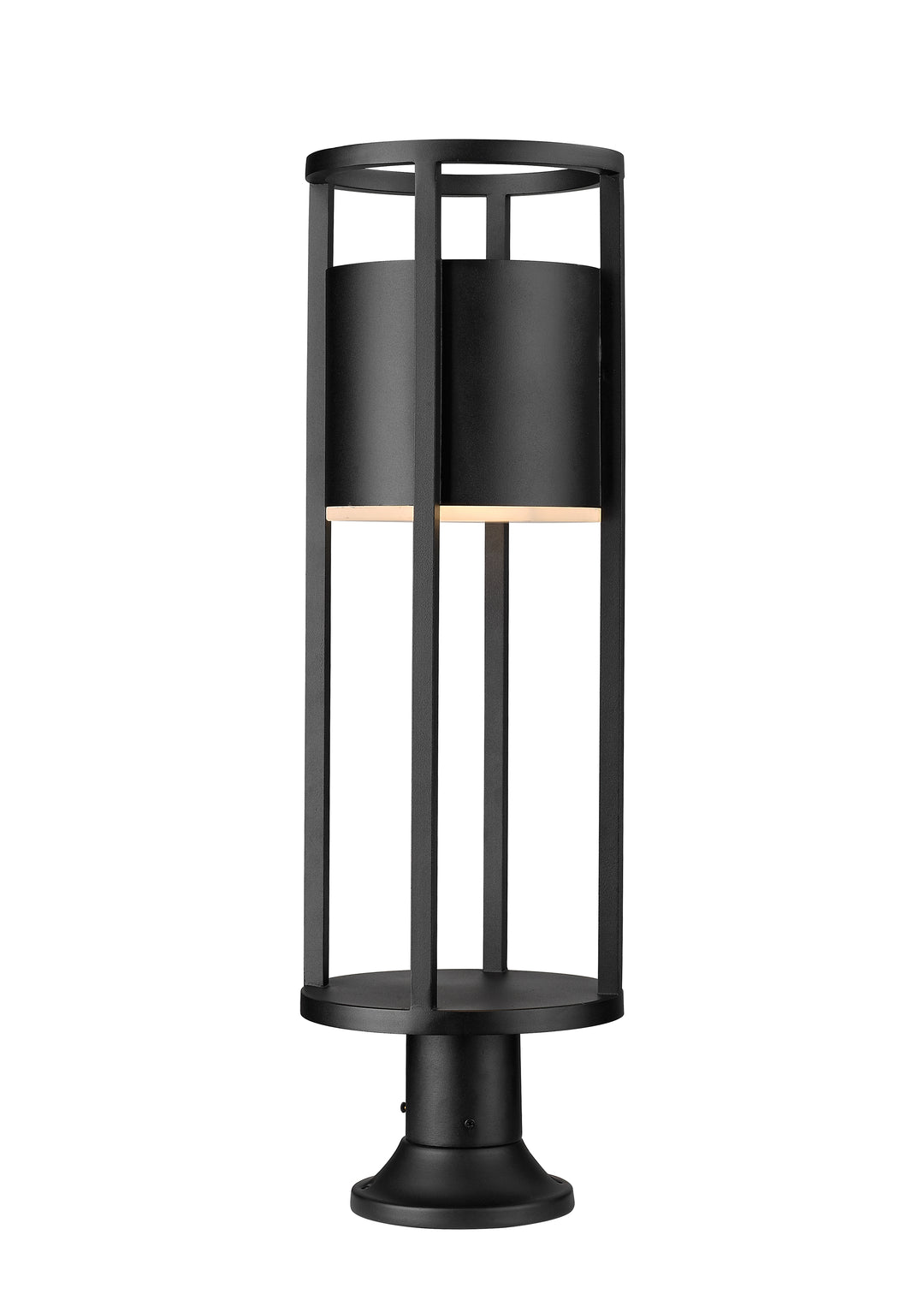 Luca - LED 1 Light Outdoor Pier Mount Light (517PHB-553PM-BK)