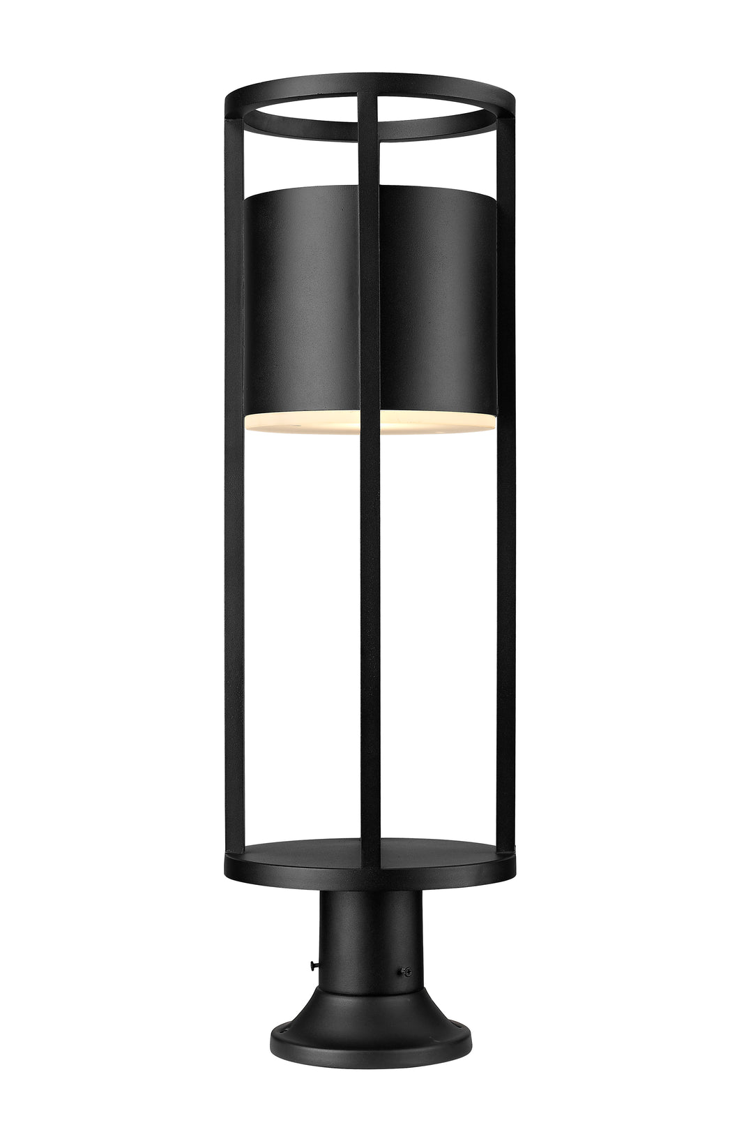 Luca - LED 1 Light Outdoor Pier Mount Light (517PHB-553PM-BK)