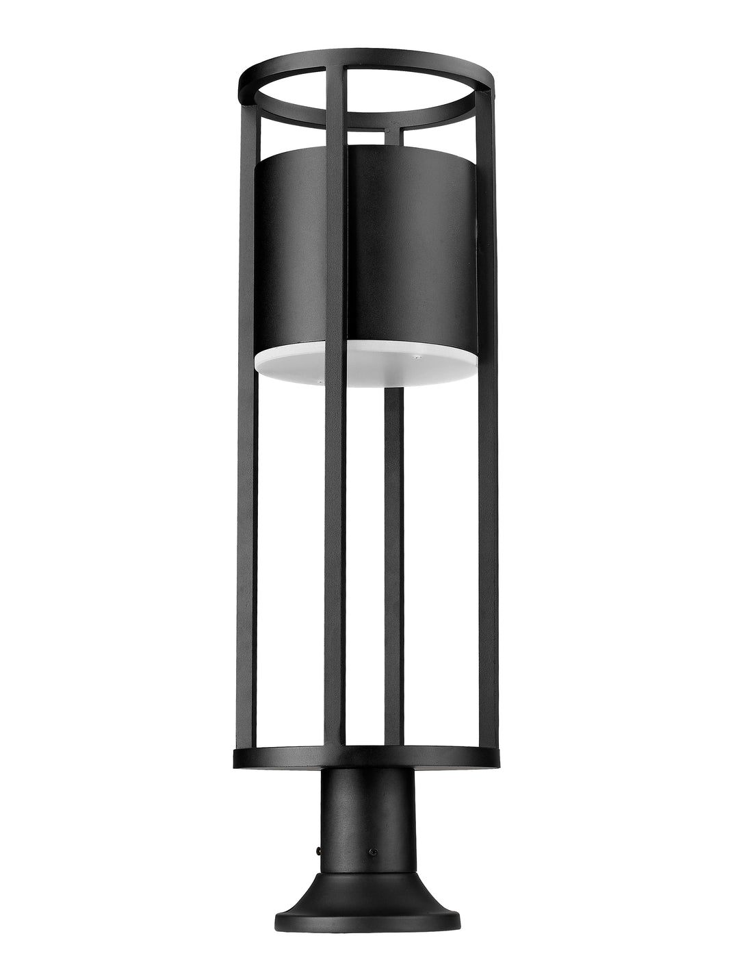Luca - LED 1 Light Outdoor Pier Mount Light (517PHB-553PM-BK)