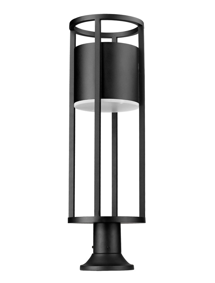Luca - LED 1 Light Outdoor Pier Mount Light (517PHB-553PM-BK)