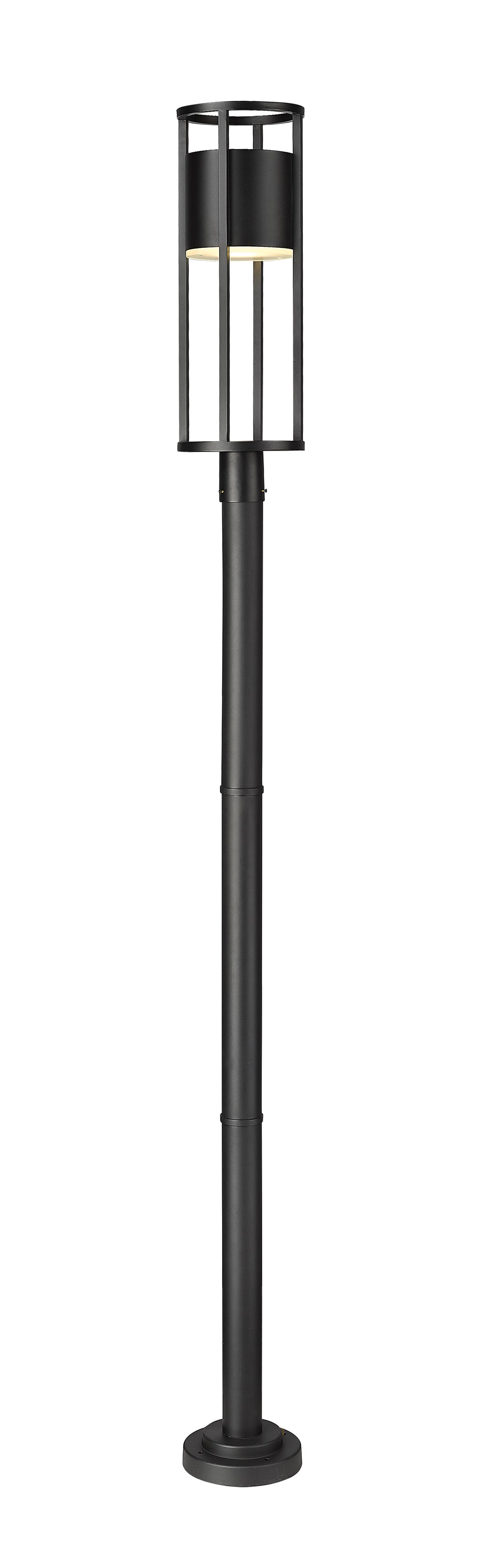 Luca - LED 1 Light Outdoor Post Light (517PHM-567P-BK)