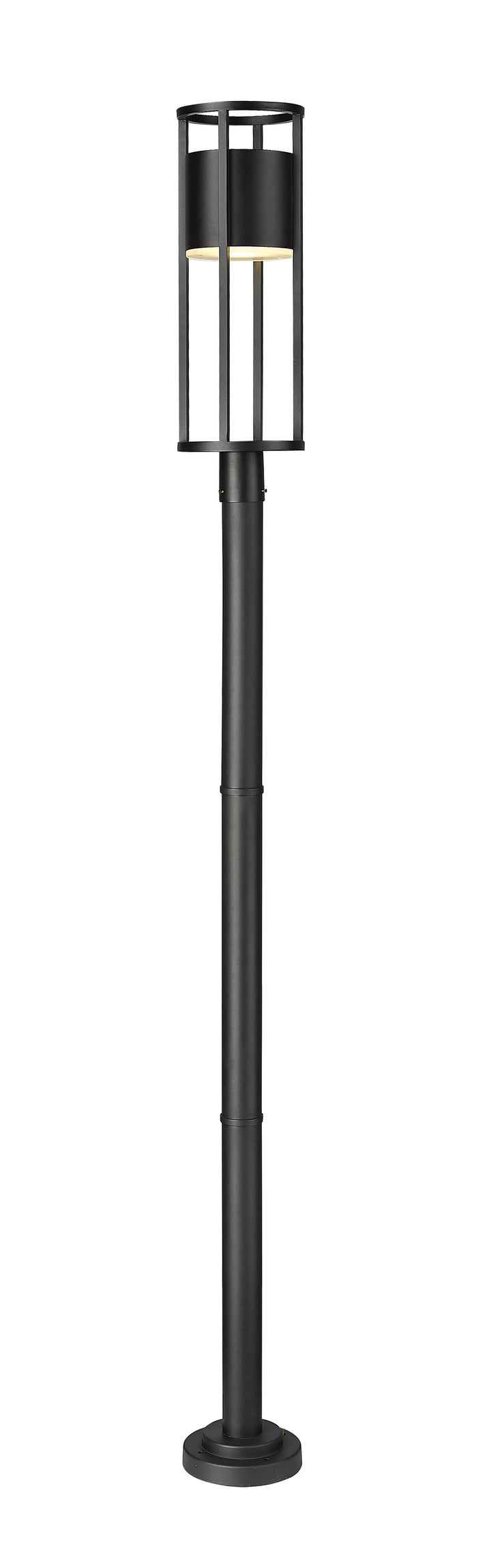 Luca - LED 1 Light Outdoor Post Light (517PHM-567P-BK)
