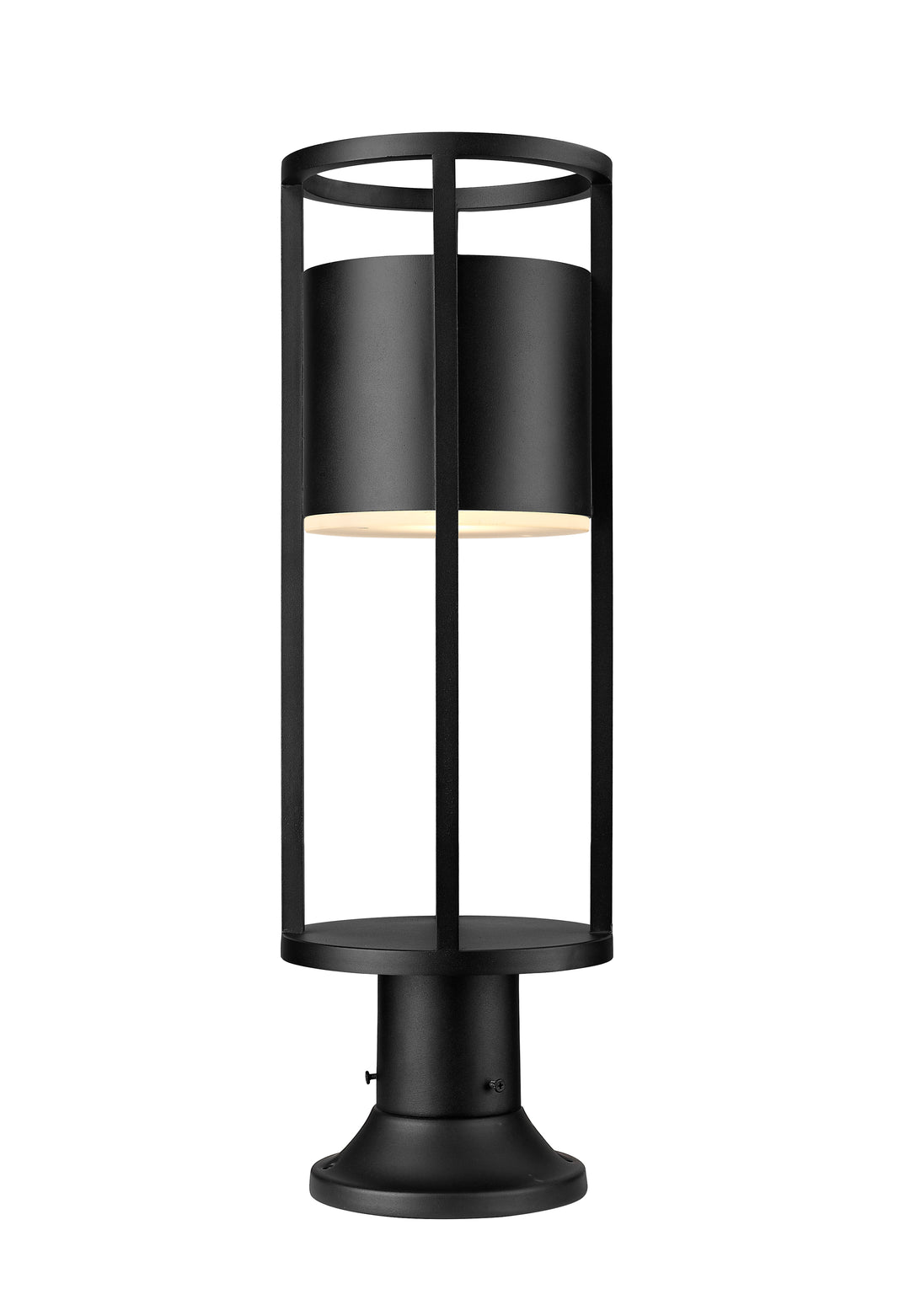 Luca - LED 1 Light Outdoor Pier Mount Light (517PHM-553PM-BK)