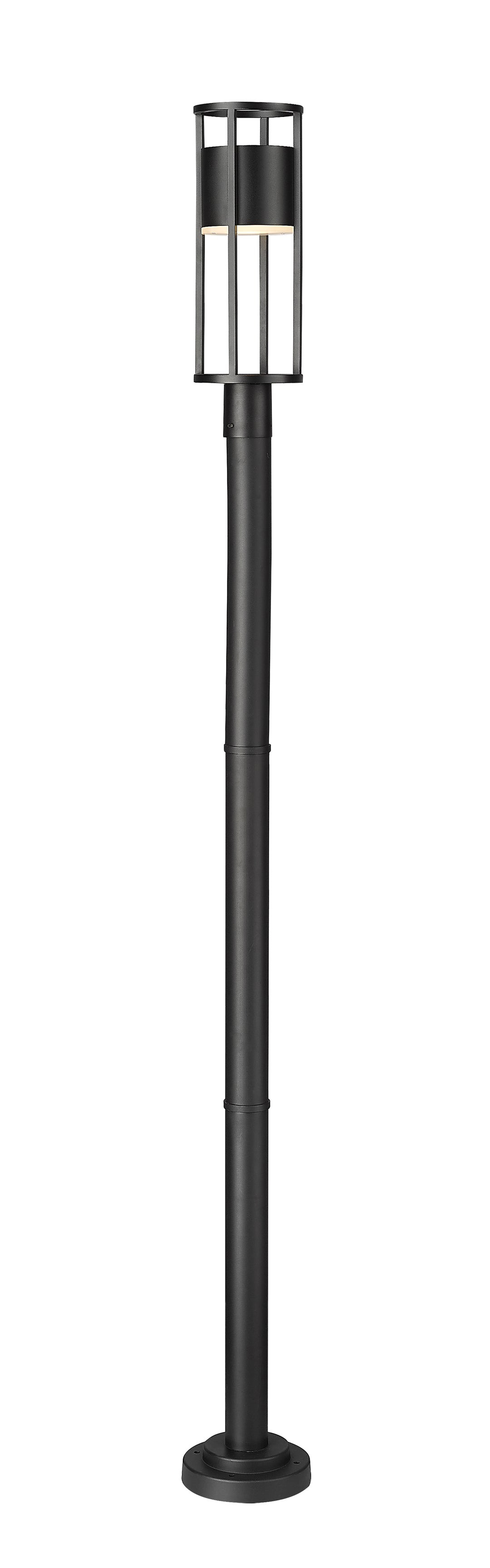 Luca - LED 1 Light Outdoor Post Light (517PHM-567P-BK)