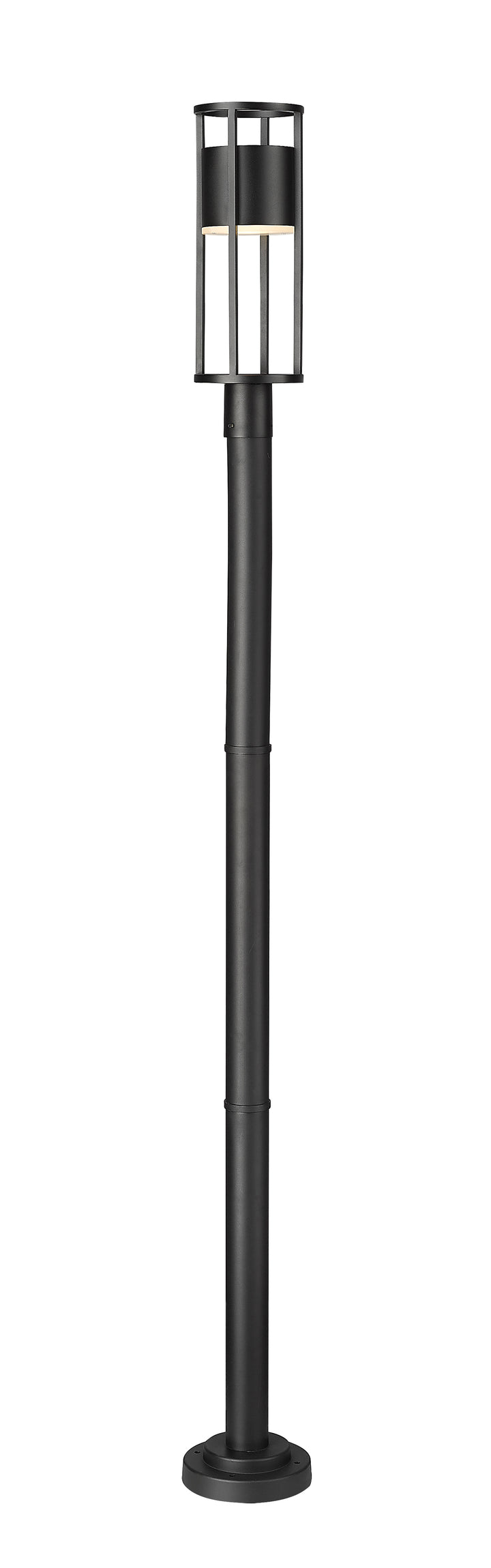 Luca - LED 1 Light Outdoor Post Light (517PHM-567P-BK)