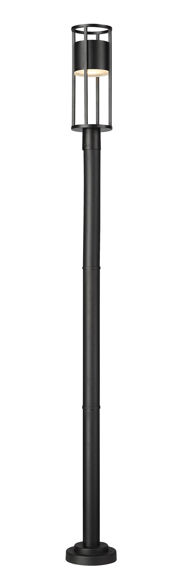 Luca - LED 1 Light Outdoor Post Light (517PHM-567P-BK)