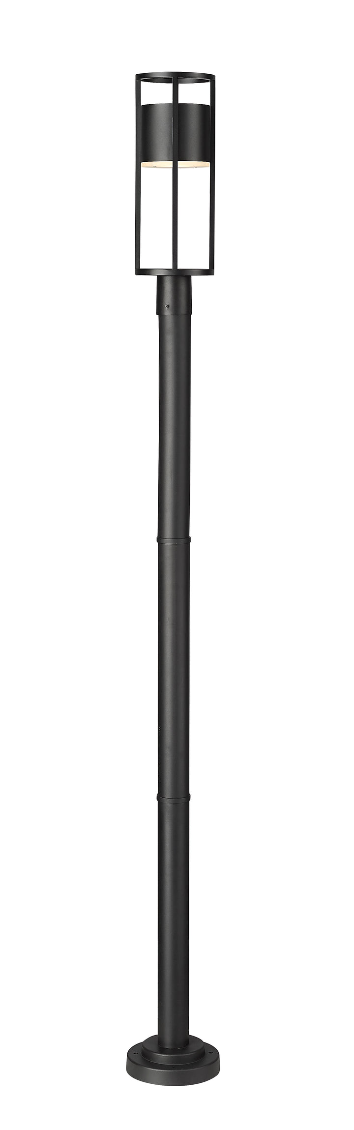 Luca - LED 1 Light Outdoor Post Light (517PHM-567P-BK)