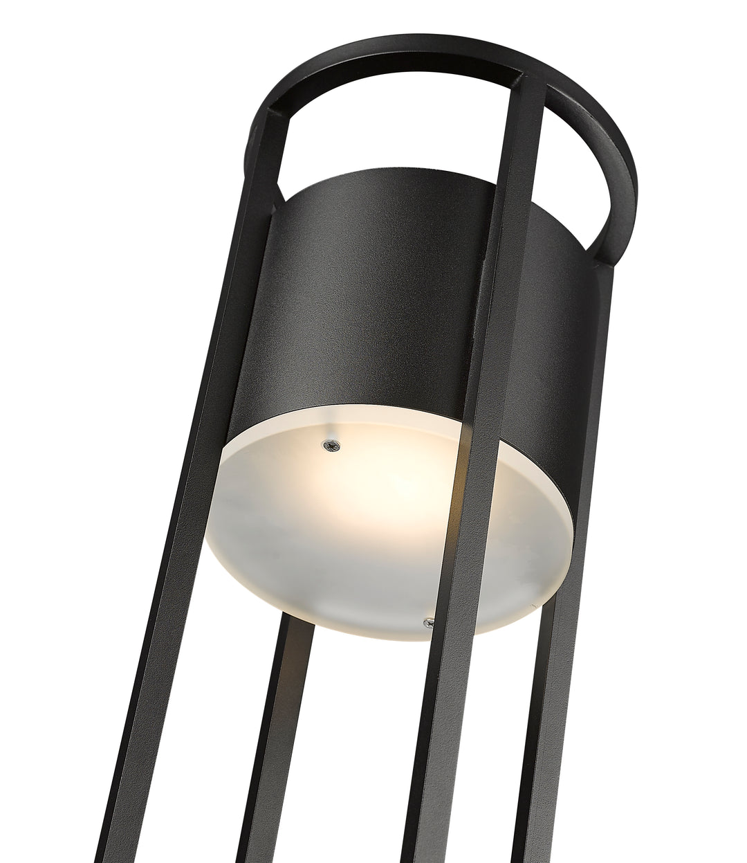 Luca - LED 1 Light Outdoor Post Light (517PHM-567P-BK)