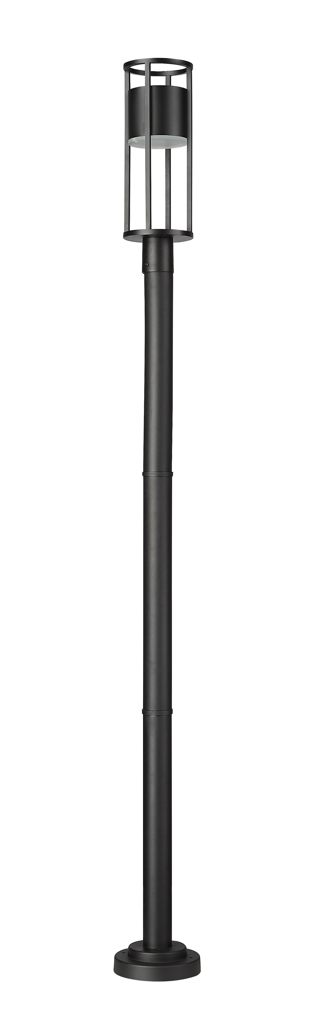 Luca - LED 1 Light Outdoor Post Light (517PHM-567P-BK)