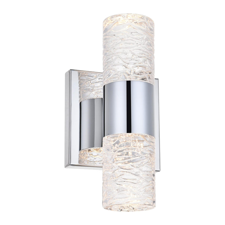 Vega Vanity Light in Chrome by Elegant