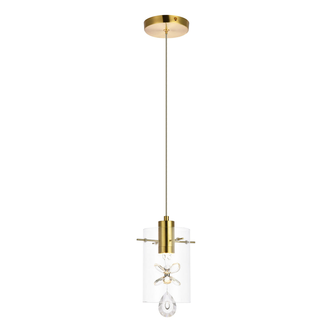 Hana Pendant in Gold by Elegant