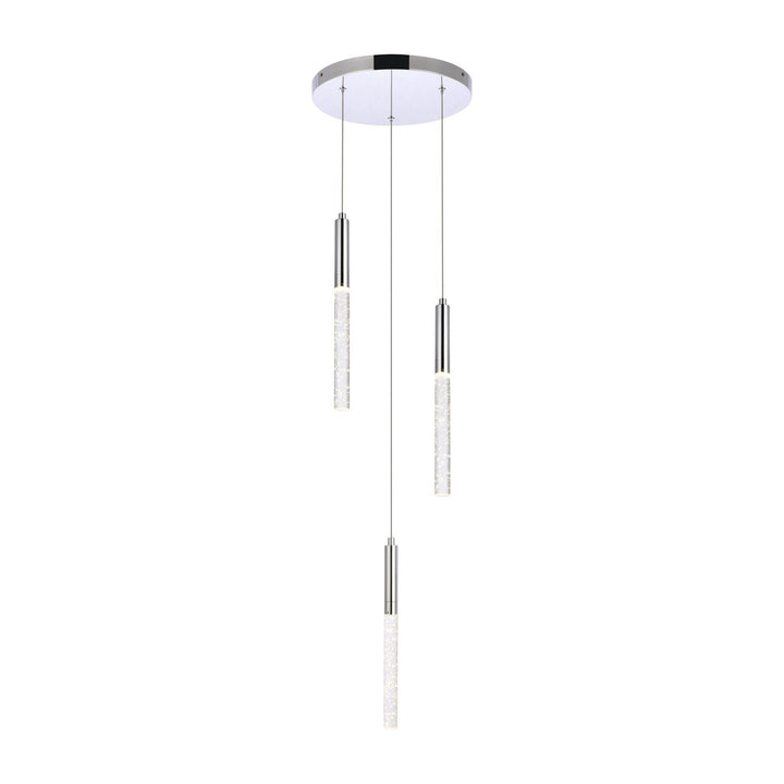 Ruelle Pendant in Chrome by Elegant