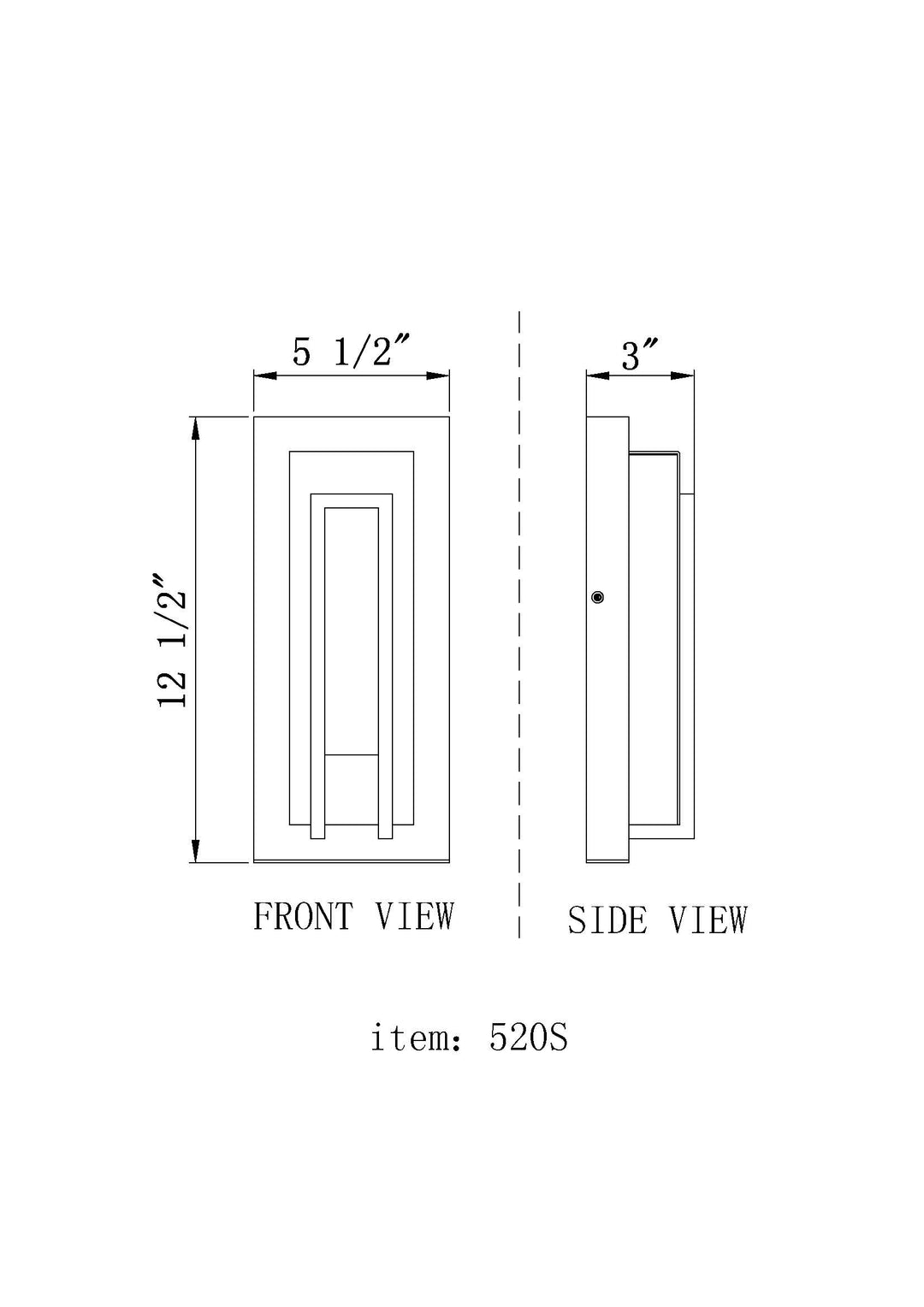 Keaton - LED 1 Light Outdoor Wall Light