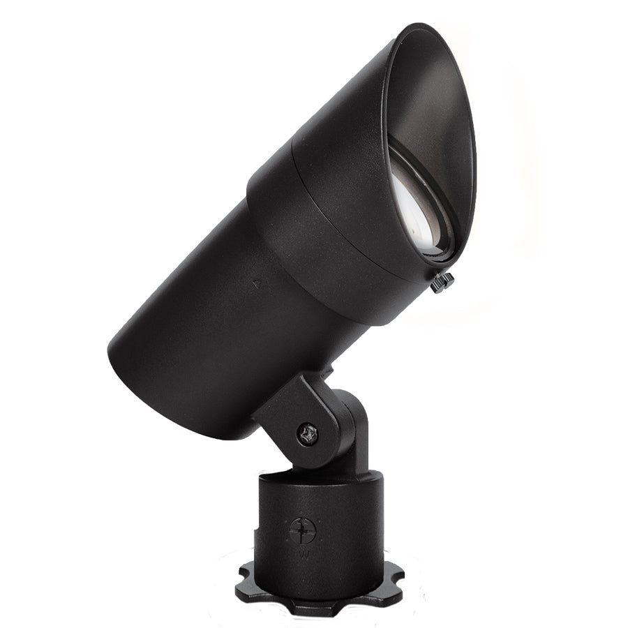 Grand Accent 12V Landscape Accent Luminaire in Bronze on Brass by WAC Lighting