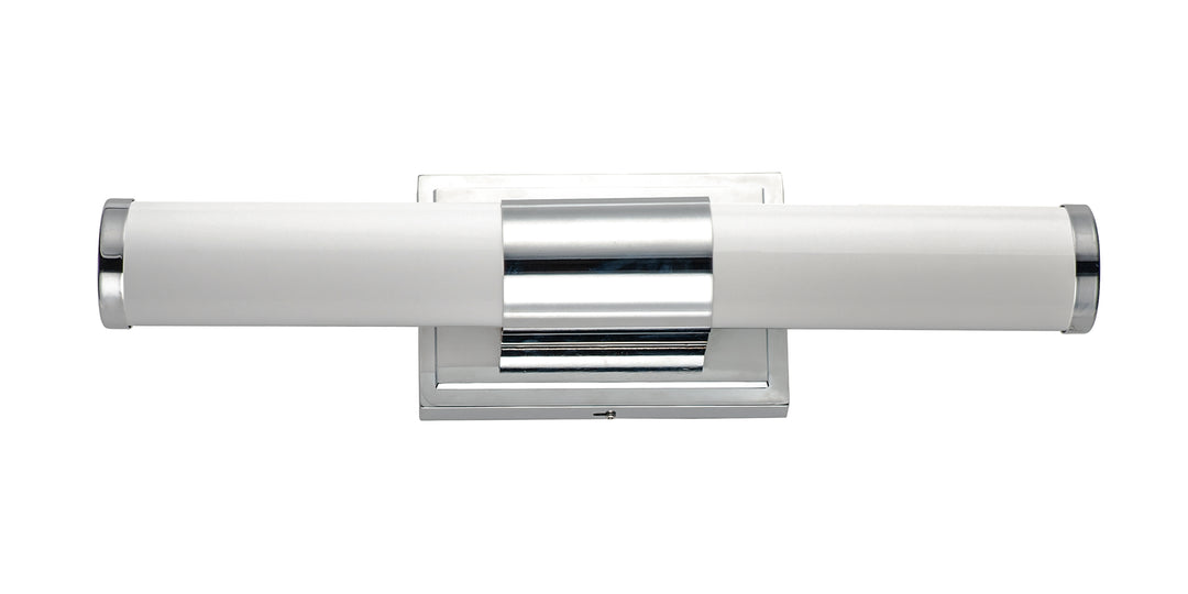 Optic LED Bath Vanity White / Polished Chrome