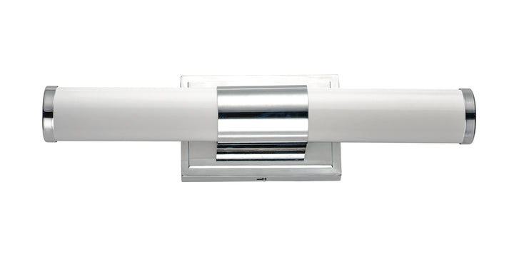 Optic LED Bath Vanity White / Polished Chrome