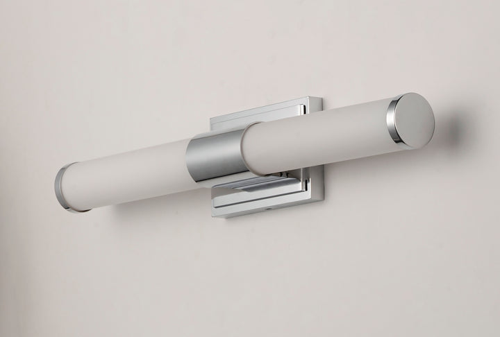 Optic LED Bath Vanity White / Polished Chrome alternate view