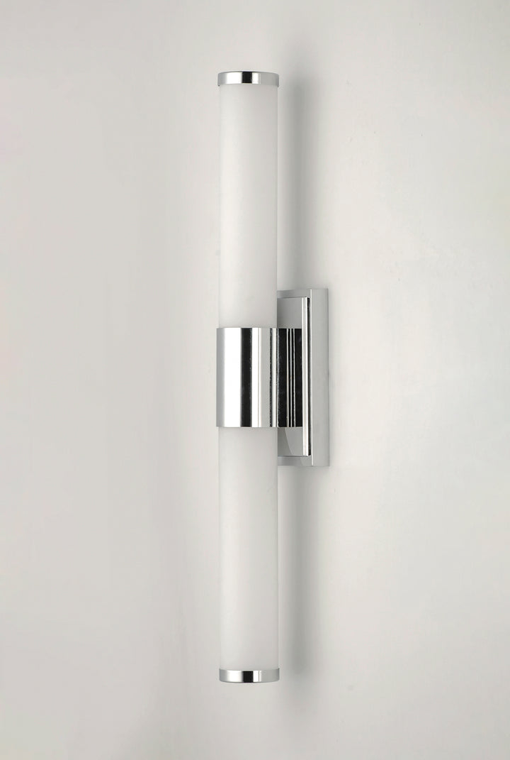 Optic LED Bath Vanity White / Polished Chrome alternate view