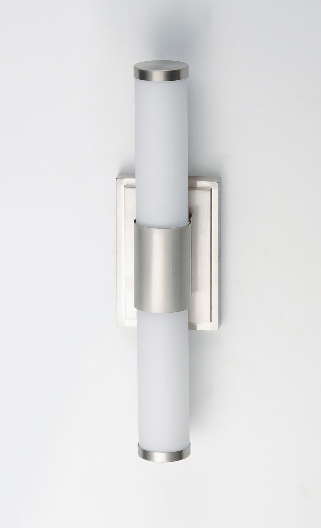 Optic LED Bath Vanity White / Satin Nickel alternate view