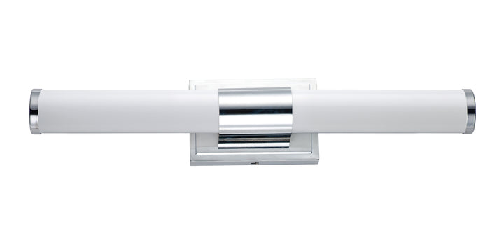 Optic LED Bath Vanity White / Polished Chrome