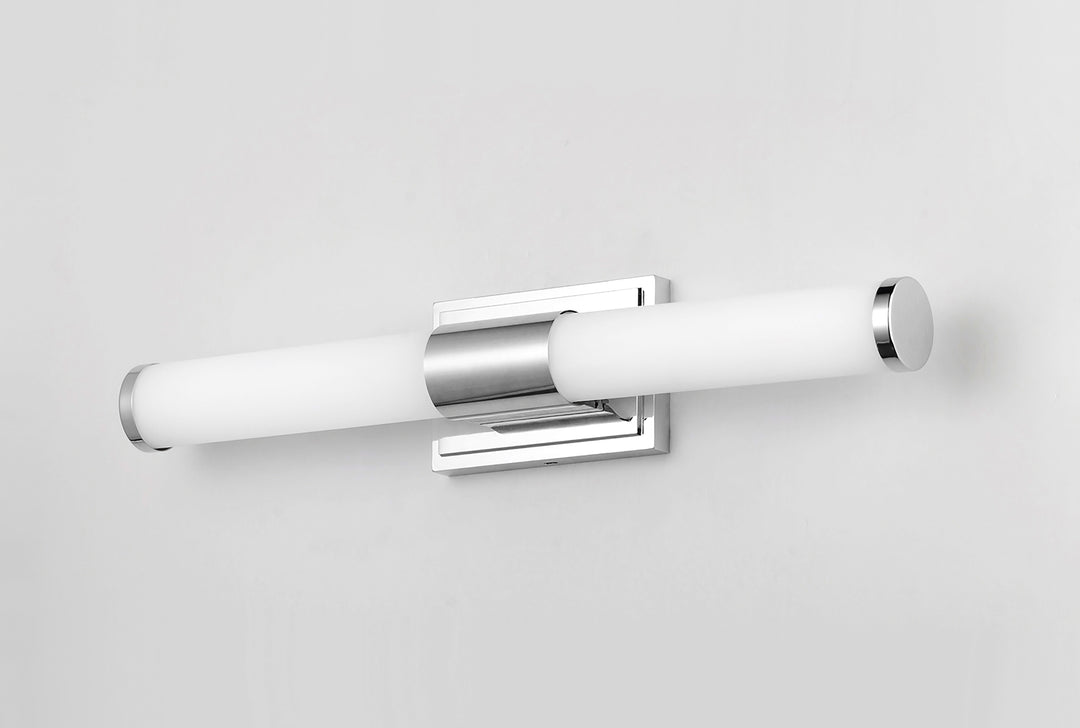 Optic LED Bath Vanity White / Polished Chrome alternate view