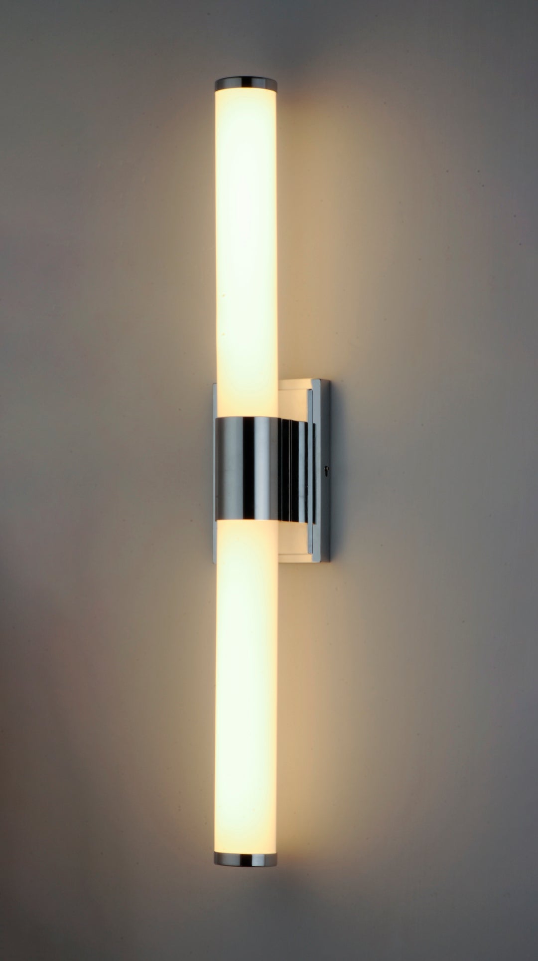Optic LED Bath Vanity White / Polished Chrome alternate view
