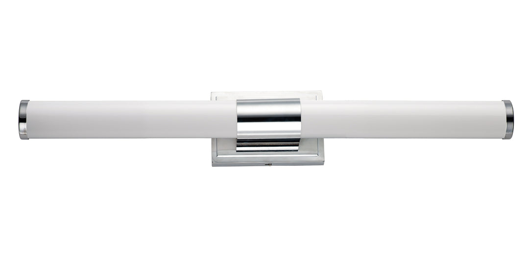 Optic LED Bath Vanity White / Polished Chrome