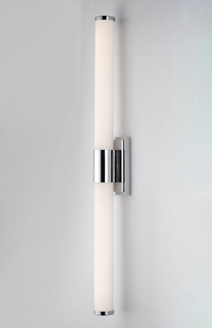 Optic LED Bath Vanity White / Polished Chrome alternate view