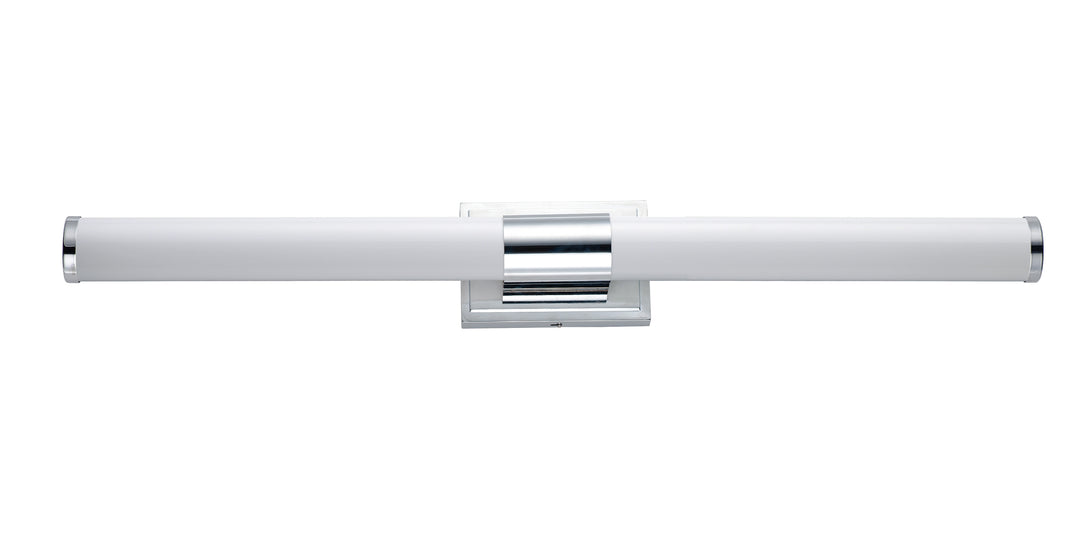 Optic LED Bath Vanity White / Polished Chrome