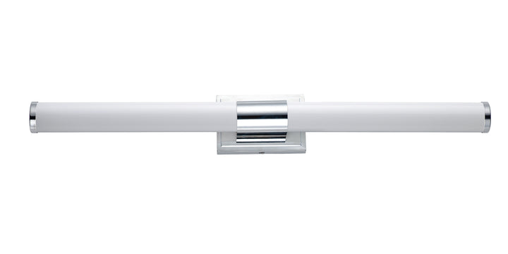 Optic LED Bath Vanity White / Polished Chrome