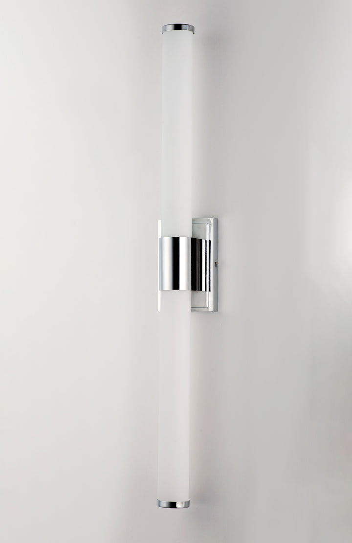 Optic LED Bath Vanity White / Polished Chrome alternate view