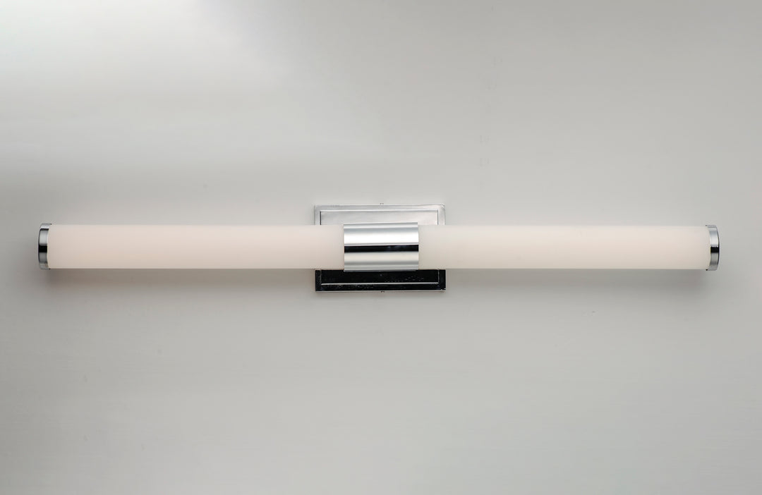 Optic LED Bath Vanity White / Polished Chrome alternate view