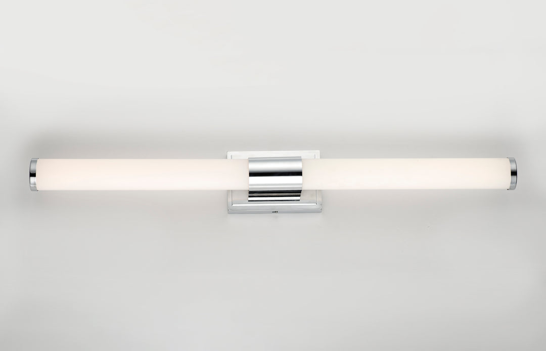 Optic LED Bath Vanity White / Polished Chrome alternate view