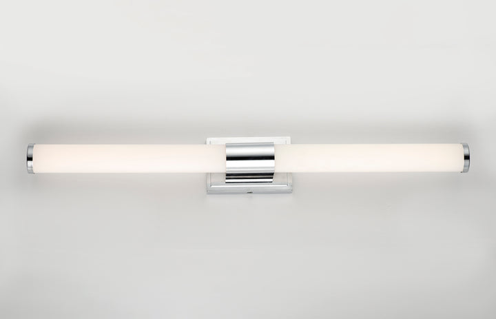 Optic LED Bath Vanity White / Polished Chrome alternate view