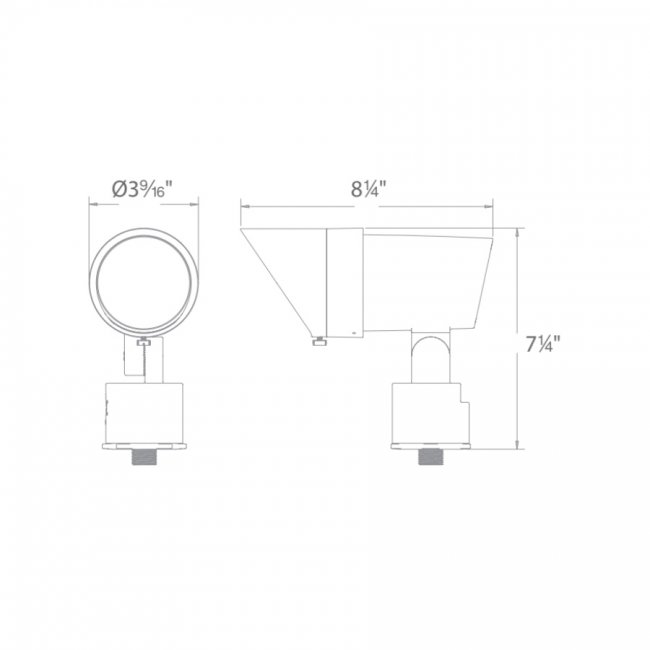 Grand Accent 12V Landscape Accent Luminaire by WAC Lighting - view 4