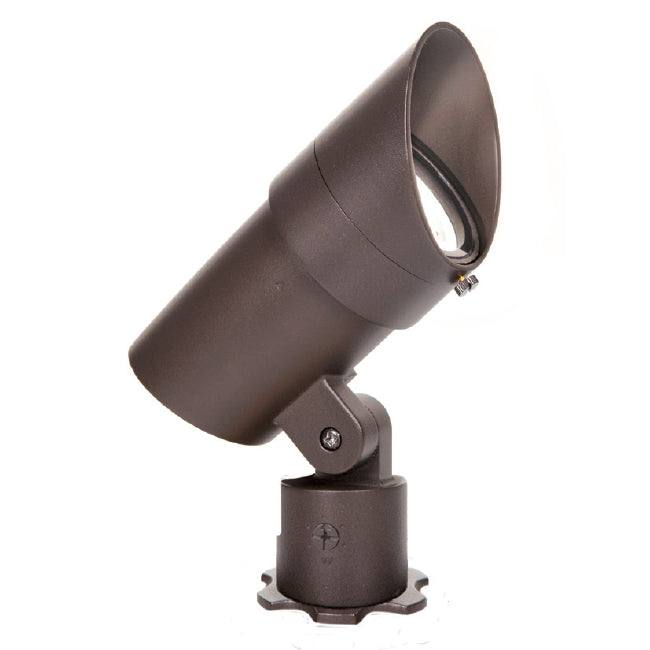 Grand Accent 120V Landscape Accent Luminaire in Bronze on Brass by WAC Lighting