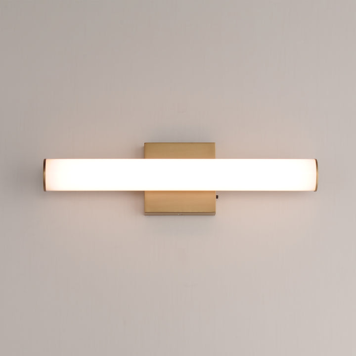 Rail LED Bath Vanity 5CCT Natural Aged Brass alternate view