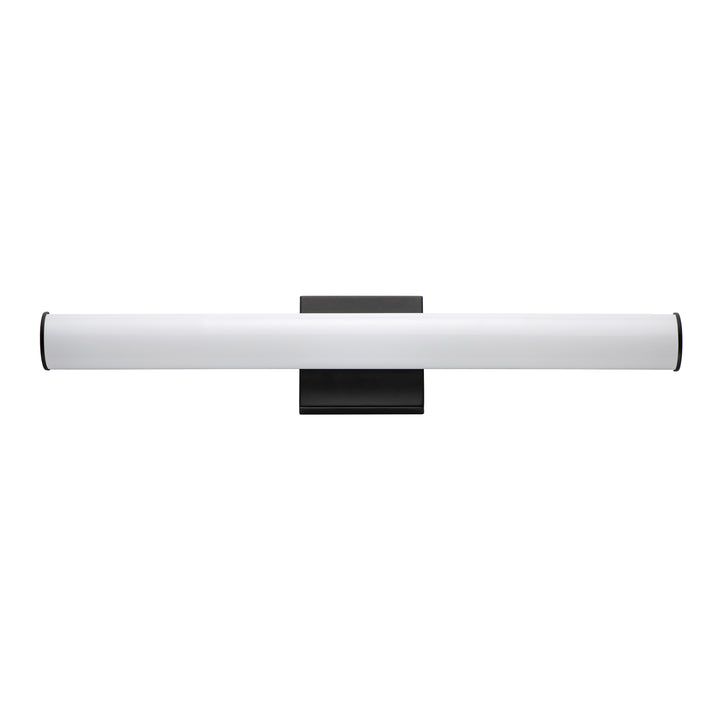 Rail LED Bath Vanity 5CCT Black